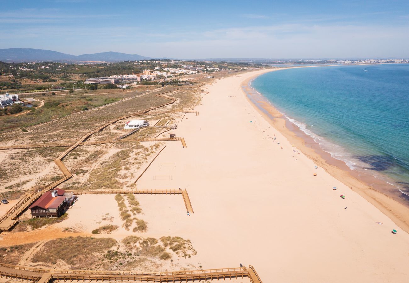 View of Meia Praia beach